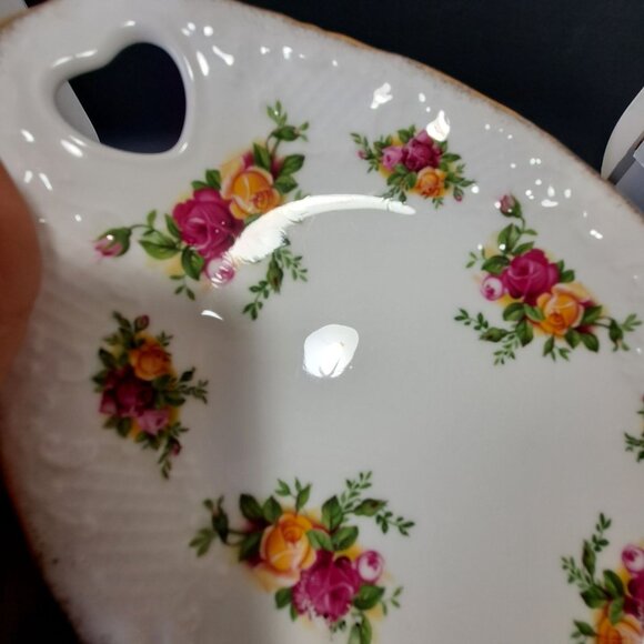 Royal Albert Old Country Roses Oval Victorian Tray Floral Bone China Decorative - Picture 4 of 13